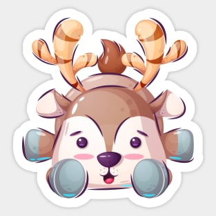 Cute Deer Sticker